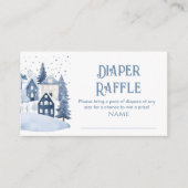 It takes a Village Navy Houses Diaper raffle Begleitkarte (Vorderseite)