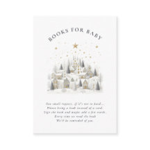 It Takes a Village Snowy Whimsical Baby Shower