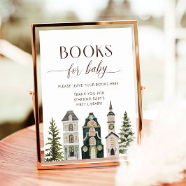 It Takes a Village Winter Books for Baby Poster