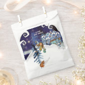 It Takes a Village – Winter Magic Ice Blue Geschenktütchen (Ausgeschnitten)