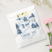 It takes a Village Winter Night Snow Thank you Geschenktütchen (Versiegelt)