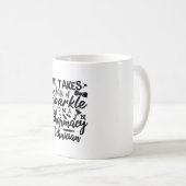 It Takes Lot Of Sparkle Pharmacist Pharmacy Tech Kaffeetasse (VorderseiteRechts)