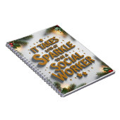It Takes Lots of Sparkle to Be a Social Worker  Notizblock (Rechte Seite)