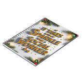 It Takes Lots of Sparkle to Be a Social Worker  Notizblock (Linke Seite)
