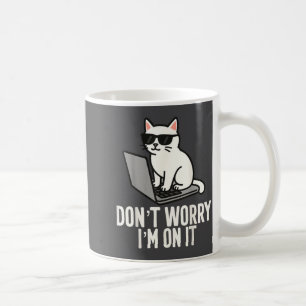 IT-Tech-Humor Arbeitsplatz-Meme Helpdesk-Spezialis Kaffeetasse