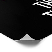 IT-Tech-Software für Cybersicherheit-Computer Poster (Ecke)