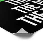 IT-Tech-Software für Cybersicherheit-Computer Poster (Ecke)