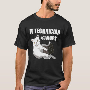 IT Techniker Tech Nerd PC Computerfreak IT Typ T-Shirt