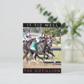 It Tiz Well - The Cotillion Gewinner Postkarte (Stehend Vorderseite)