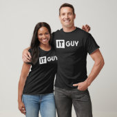 IT-Typ Computer Informationstechnologie Tech Männe T-Shirt (Unisex)