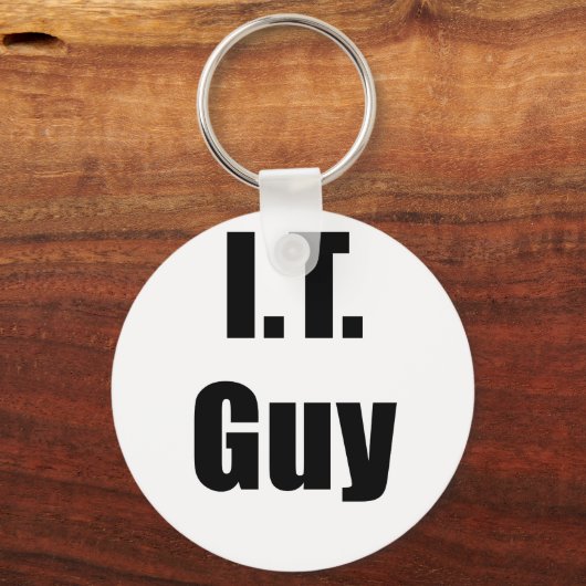IT-Typ Schlüsselanhänger (Vorderseite)