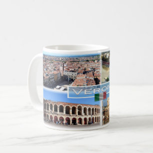 IT Verona - Arena Innen - Castelvecchio-Brücke Kaffeetasse