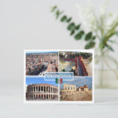 IT Verona - Arena Interne - Castelvecchio Bridg Postkarte (Stehend Vorderseite)