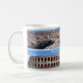 IT Verona - Arena Interne Castelvecchio Brücke Kaffeetasse (Links)