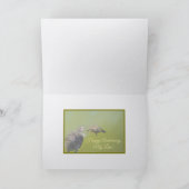 It Was Love At First Sight /Happy Anniversary Karte (Innenseite)