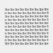 It Wasn't Meow Cute Fluffy Kitten Fleecedecke (Vorderseite (Horizontal))