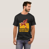 It Will Make You Stronger Firefighter Motivational T-Shirt (Vorne ganz)