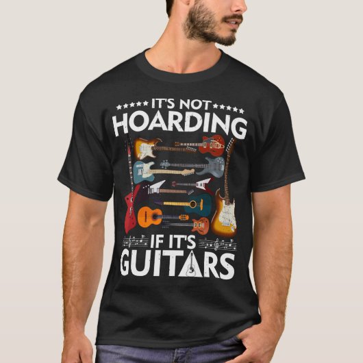 It’S Nicht abhören, wenn It’S Gitarrenmusiker T-Shirt (Vorderseite)