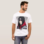 Itachi Style: Entfesseln Sie den Power der Uchiha T-Shirt (Vorne ganz)