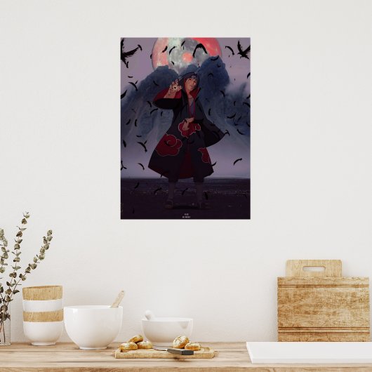 Itachi uchiha Akatsuki Poster (Küche)