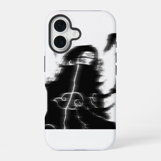 Itachi Uchiha iPhone 16 Hülle (Rückseite)