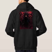 Itachi Uchiha Krähen-Illusionist Hoodie (Rückseite)