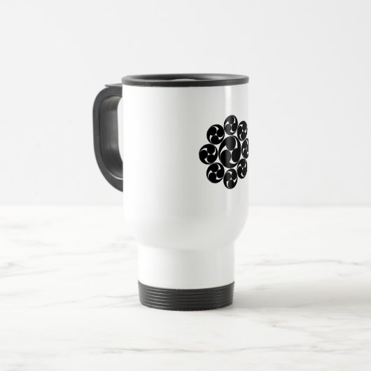 Itakura swirl (Sugaki) Travel Mug Reisebecher (Vorderseite Links)