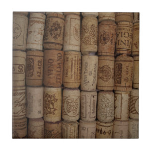 Italain Wein-Korken-Sammlung Fliese