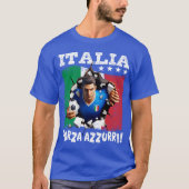 Italia 3D Forza Azzurri T-Shirt (Vorderseite)