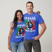 Italia 3D Forza Azzurri T-Shirt (Unisex)