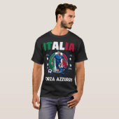 Italia 4 Sterne Campioni del Mondo T-Shirt (Vorne ganz)