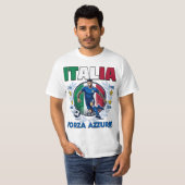 Italia 4 Sterne Campioni del Mondo T-Shirt (Vorne ganz)