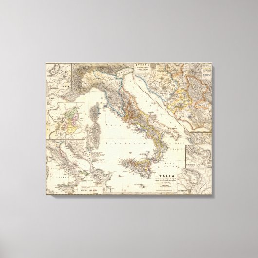 Italia adiectis leinwanddruck (Vorderseite)