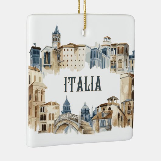 Italia Architecture Keramikornament (Rechts)