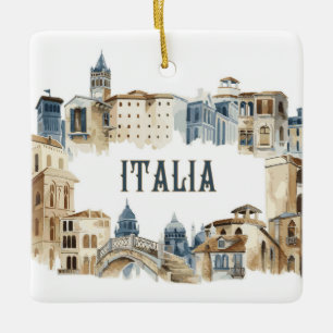 Italia Architecture Keramikornament