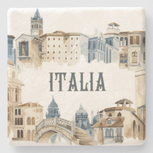 Italia Architecture Steinuntersetzer