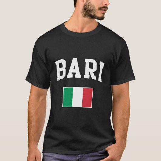 Italia Bari Tuscany Sicily Italy Italian Flag Ital T-Shirt (Vorderseite)