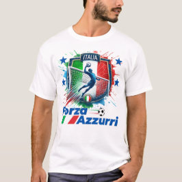 Italia Calcio 4 Stelle T-Shirt