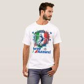 Italia Calcio 4 Stelle T-Shirt (Vorne ganz)