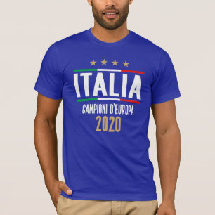 Italia Champions of Europe T - Shirt