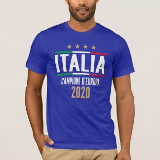 Italia Champions of Europe T - Shirt