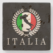 Italia Classico Steinuntersetzer (Vorderseite)