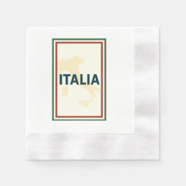 Italia Cocktail Napkin Serviette