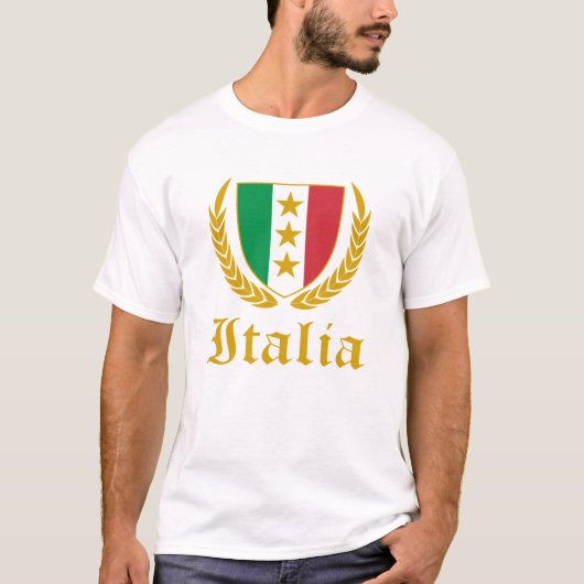 Italia Crest T-Shirt (Vorderseite)