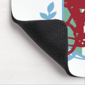 Italia Cycling (weiblich) Mousepad (Ecke)