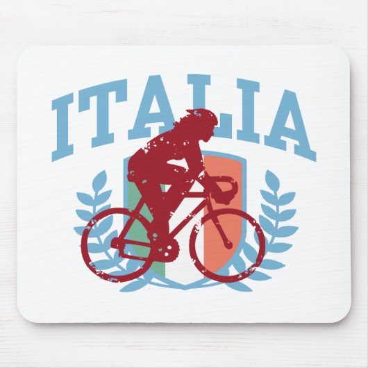 Italia Cycling (weiblich) Mousepad (Vorne)