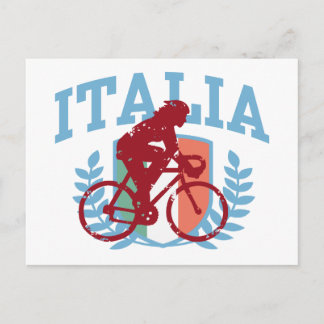 Italia Cycling (weiblich) Postkarte