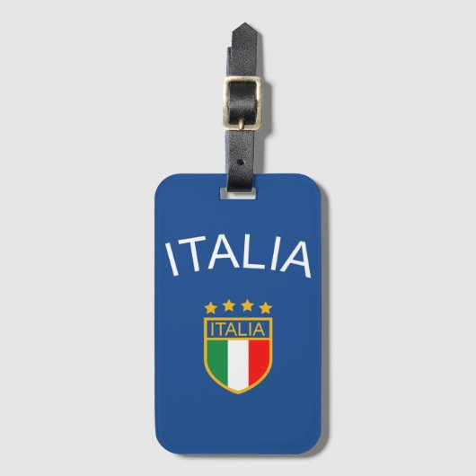 Italia Gepäckanhänger (Vorderseite Vertikal)