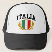 Italia Hat Truckerkappe (Vorderseite)