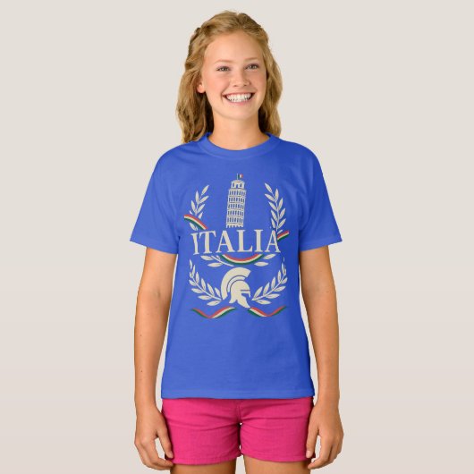 Italia Heritage Crest T-Shirt (Vorne ganz)
